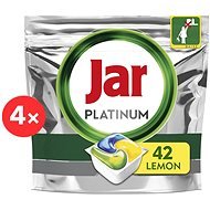 JAR Platinum Zitrone 4 × 42 Stück - Spülmaschinentabs
