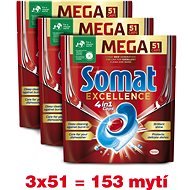 SOMAT Excellence 153 pcs - Dishwasher Tablets