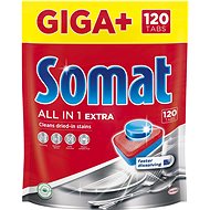 SOMAT All-in-1 Extra Dishwasher Tablets 120 pcs - Dishwasher Tablets