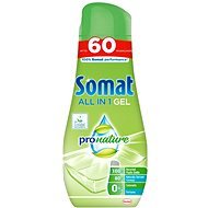 SOMAT Gel All-in-1 Pro Nature for Dishwasher 960ml - Eco-Friendly Dishwasher Gel Detergent