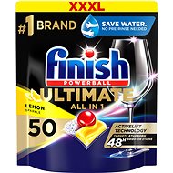 FINISH Ultimate All in One Lemon Sparkle 50 pcs - Dishwasher Tablets