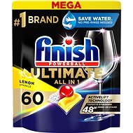 FINISH Ultimate All in One Lemon Sparkle 60 pcs - Dishwasher Tablets