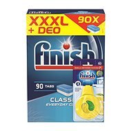 FINISH Classic 90 db + mosogatógép frissítő citrom és lime - Mosogatógép tabletta