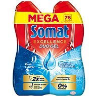 SOMAT Excellence Gel Hygienic Cleanliness 2× 0,68 l - Mosogatógép gél