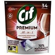 CIF Premium Clean All in 1 Regular kapsuly do umývačky 34 ks - Tablety do umývačky