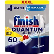 FINISH Quantum All in 1 Lemon Sparkle 60 ks - Tablety do umývačky