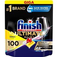 FINISH Ultimate All in 1 Lemon Sparkle 100 pcs - Dishwasher Tablets