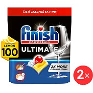 FINISH Ultimate All in 1 Lemon Sparkle 100 pcs - Dishwasher Tablets
