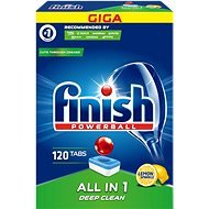 FINISH Powerball All in One Lemon 120 pcs - Dishwasher Tablets