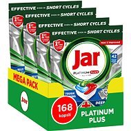 JAR Platinum Plus Deep Clean 168 ks - Tablety do umývačky