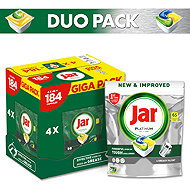 JAR Original lemon 184 pcs + Platinum Lemon 65 pcs - Dishwasher Tablets
