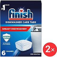 FINISH kapsle na čištění myčky 6 ks - Dishwasher Cleaner