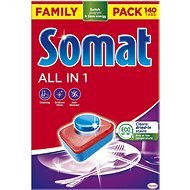 SOMAT All-in-1, 140 ks - Tablety do umývačky