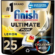 Finish Ultimate Plus All in 1 Lemon, 25 db - Mosogatógép tabletta