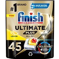 Finish Ultimate Plus All in 1 Lemon, 45 pcs - Dishwasher Tablets
