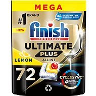 Finish Ultimate Plus All in 1 Lemon, 72 pcs - Dishwasher Tablets