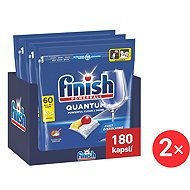 FINISH Quantum All in 1 Lemon Sparkle 180 pcs - Dishwasher Tablets