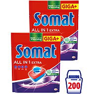 SOMAT All in 1 Extra 200 pcs - Dishwasher Tablets