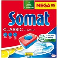 SOMAT Classic Power Lemon 80 pcs - Dishwasher Tablets