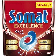 SOMAT Excellence 4 v 1, 75 ks - Tablety do umývačky