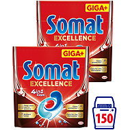 SOMAT Excellence 4in1, 150 pcs - Dishwasher Tablets