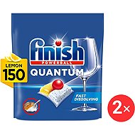 FINISH Quantum All in 1 Lemon Sparkle 150 pcs - Dishwasher Tablets