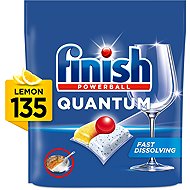FINISH Quantum All in 1 Lemon Sparkle 135 pcs - Dishwasher Tablets