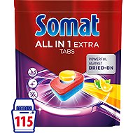 SOMAT All in One Extra Lemon 115 pcs - Dishwasher Tablets