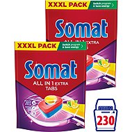SOMAT All in One Extra Lemon 230 pcs - Dishwasher Tablets