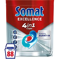 SOMAT Excellence 4in1, 88 pcs - Dishwasher Tablets