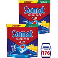 SOMAT 3in1 Lemon 176 pcs - Dishwasher Tablets