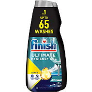 FINISH Ultimate Hygiene+ Lemon 2× 650 ml - Dishwasher Gel