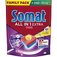 SOMAT All in One Extra Lemon 140 ks - Dishwasher Tablets