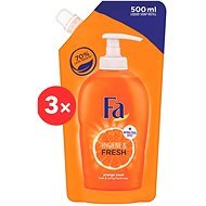 FA Hygiene & Fresh Orange 3 × 500 ml - Liquid Soap