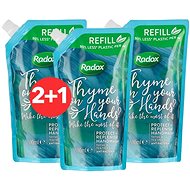 RADOX Anti-Bacterial Feel Hygienic & Replenishing Hand Wash Refill 500 ml 2+1 - Liquid Soap