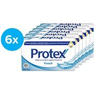 PROTEX Fresh természetes antibakteriális védelemmel 6 × 90 g - Szappan