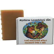 LAVENDER HOUSE Solid herbal soap Colloidal oats and honey 120 g - Bar Soap
