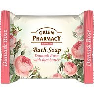 GREEN PHARMACY Bath Soap Damask Rose with shea butter 100 g - Tuhé mýdlo