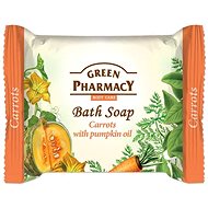GREEN PHARMACY Bath Soap Carrots with pumpkin oil 100 g - Tuhé mýdlo