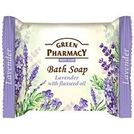 GREEN PHARMACY Bath Soap Lavender with flaxseed oil 100 g - Tuhé mydlo
