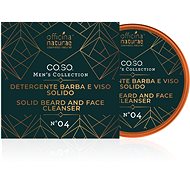 OFFICINA NATURAE Pánské tuhé čisticí mýdlo na obličej a vousy 40 g - Bar Soap