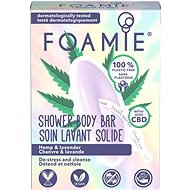 FOAMIE Shower Body Bar I Beleaf In You With CBD and Lavender 80 g - Tuhé mydlo