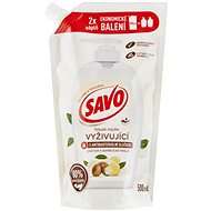 SAVO Ginger and Shea Butter Liquid soap with antibacterial ingredient refill 500 ml - Liquid Soap
