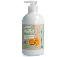 GREENATURAL Bio menta és narancs testre és kézre 500 ml - Folyékony szappan