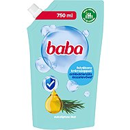 BABA antibacterial liquid soap refill Eucalyptus 750 ml - Liquid Soap