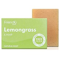 Friendly Soap Natural soap lemongrass and hemp - Bar Soap