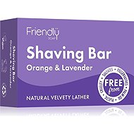 Friendly Soap Natural shaving soap orange and lavender - Bar Soap