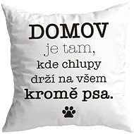 MyDoggie Polštář - Psí chlupy bílý - Polštář