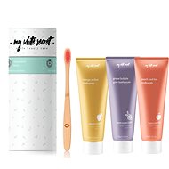 My White Secret Package Fruit paste + toothbrush - Dental Hygiene Set