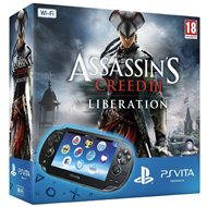 Sony Playstation Vita Wi-fi Black + Assassins Creed III + 4GB pamětová karta  - Game Console